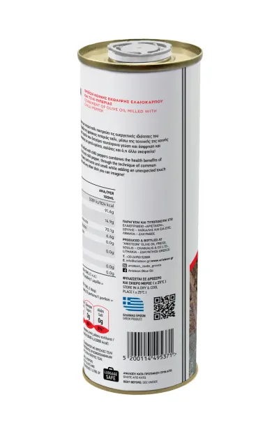 Aristeon Chili — olive oil milled with chili pepper — 6