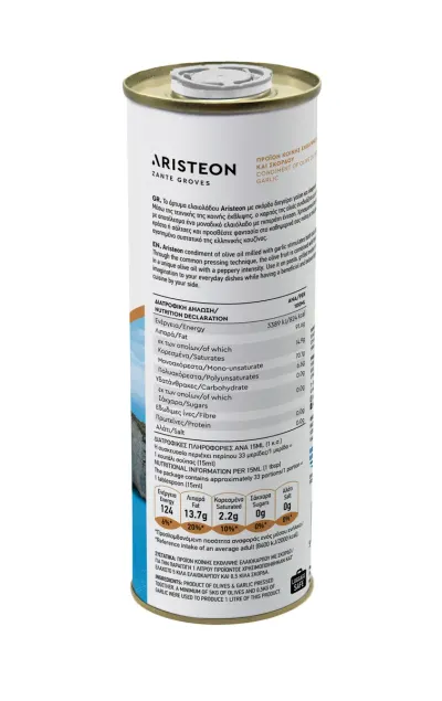 Aristeon Garlic — Olivenöl mit Knoblauch — 6