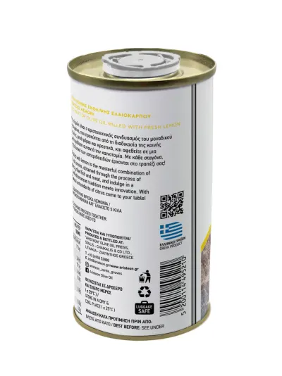 Aristeon Lemon — olive oil milled with lemon — 5