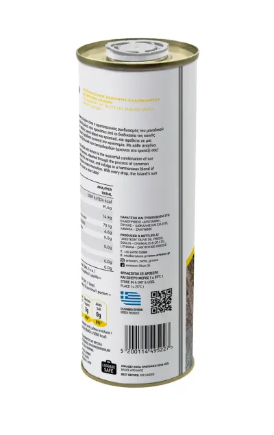 Aristeon Lemon — olive oil milled with lemon — 7