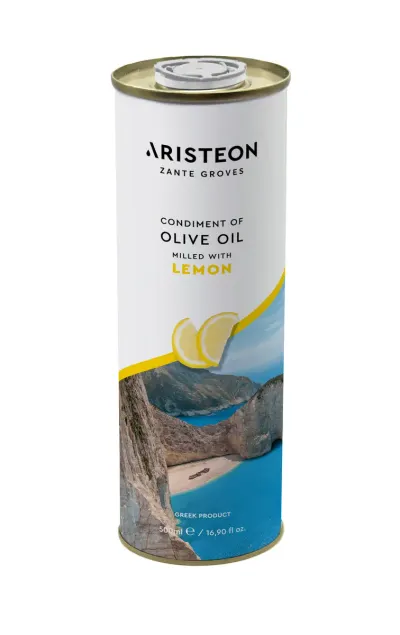 Aristeon Lemon — olive oil milled with lemon — 2
