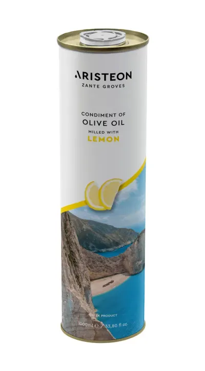 Aristeon Lemon — olive oil milled with lemon — 3